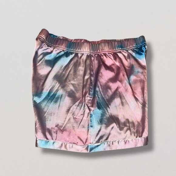 Taylor Swift Lover Satin Pajama Shorts Ur My Lover Size L Cotton Candy - Picture 12 of 14